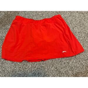 Slazenger Golf Tennis Pickleball Women's Size 2XL Orange Skirt Skort